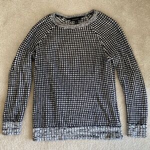 Banana Republic Black and White Sweater